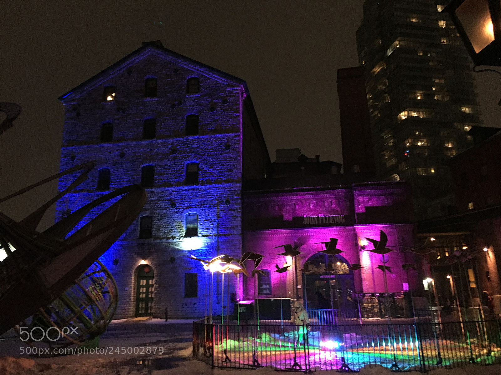 Apple iPhone 6s sample photo. Toronto light festival photography
