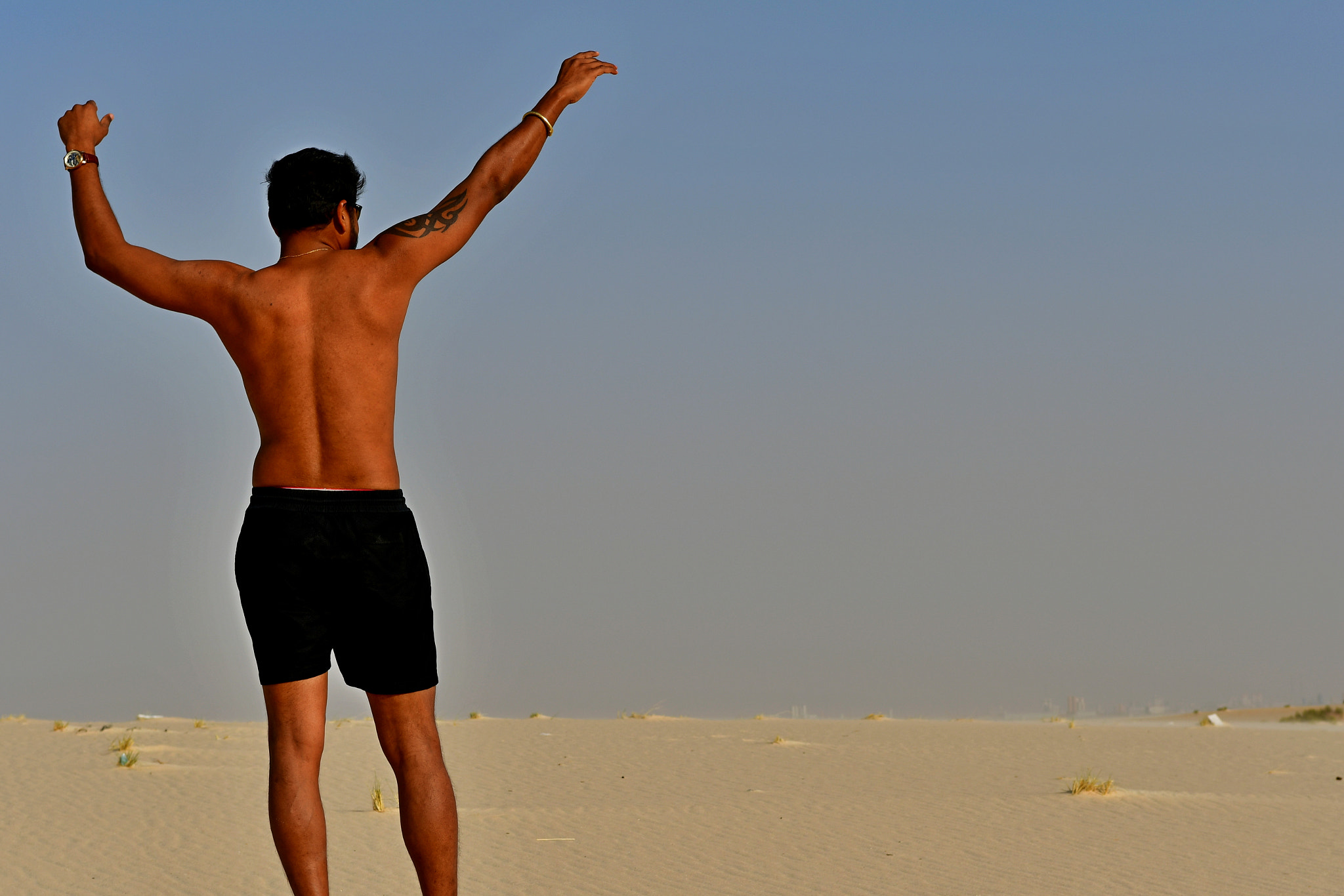 Nikon D500 sample photo. Young indian fitness model is enjoying life photography