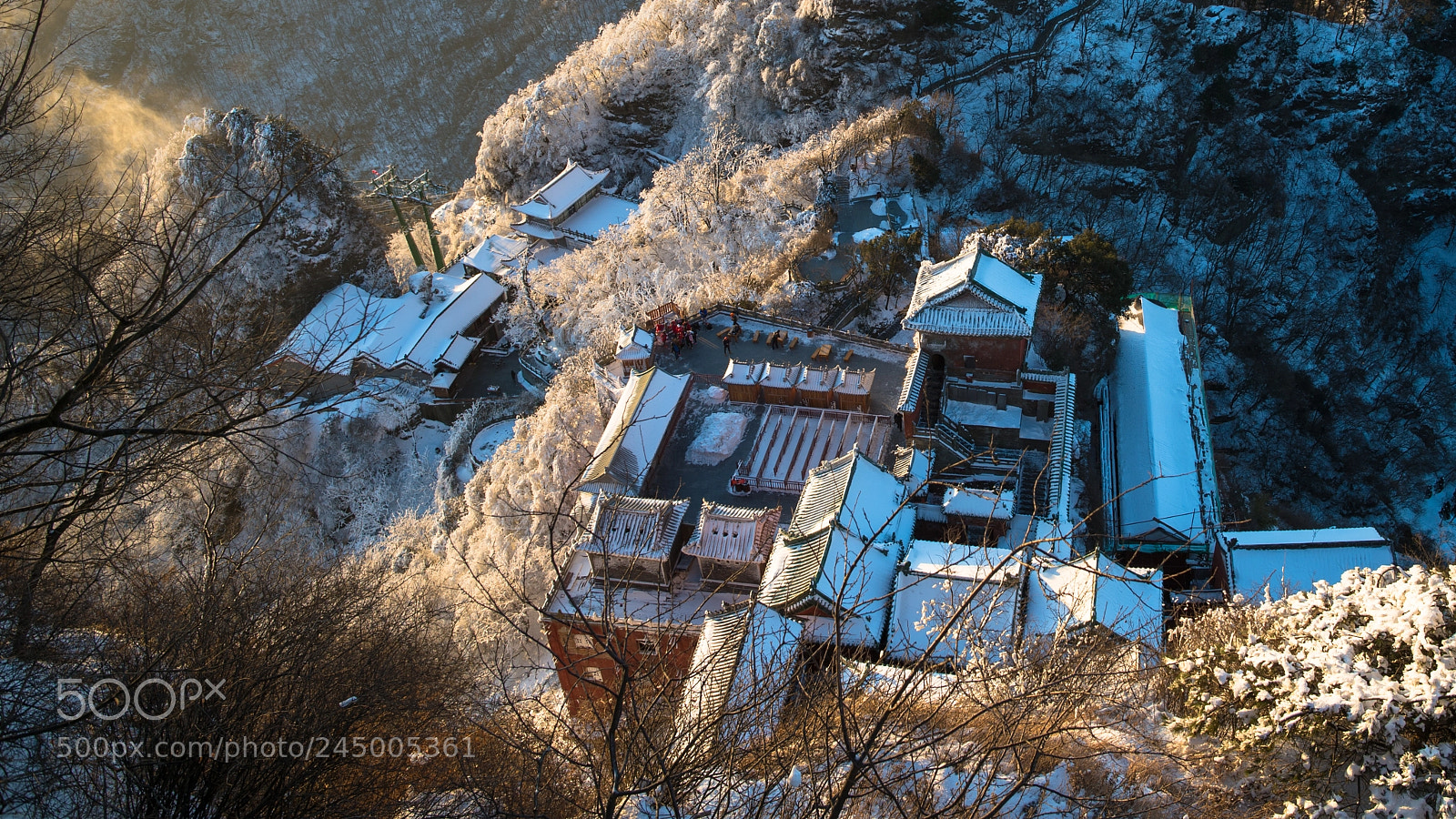 Nikon Df sample photo. Wudang mountain photography