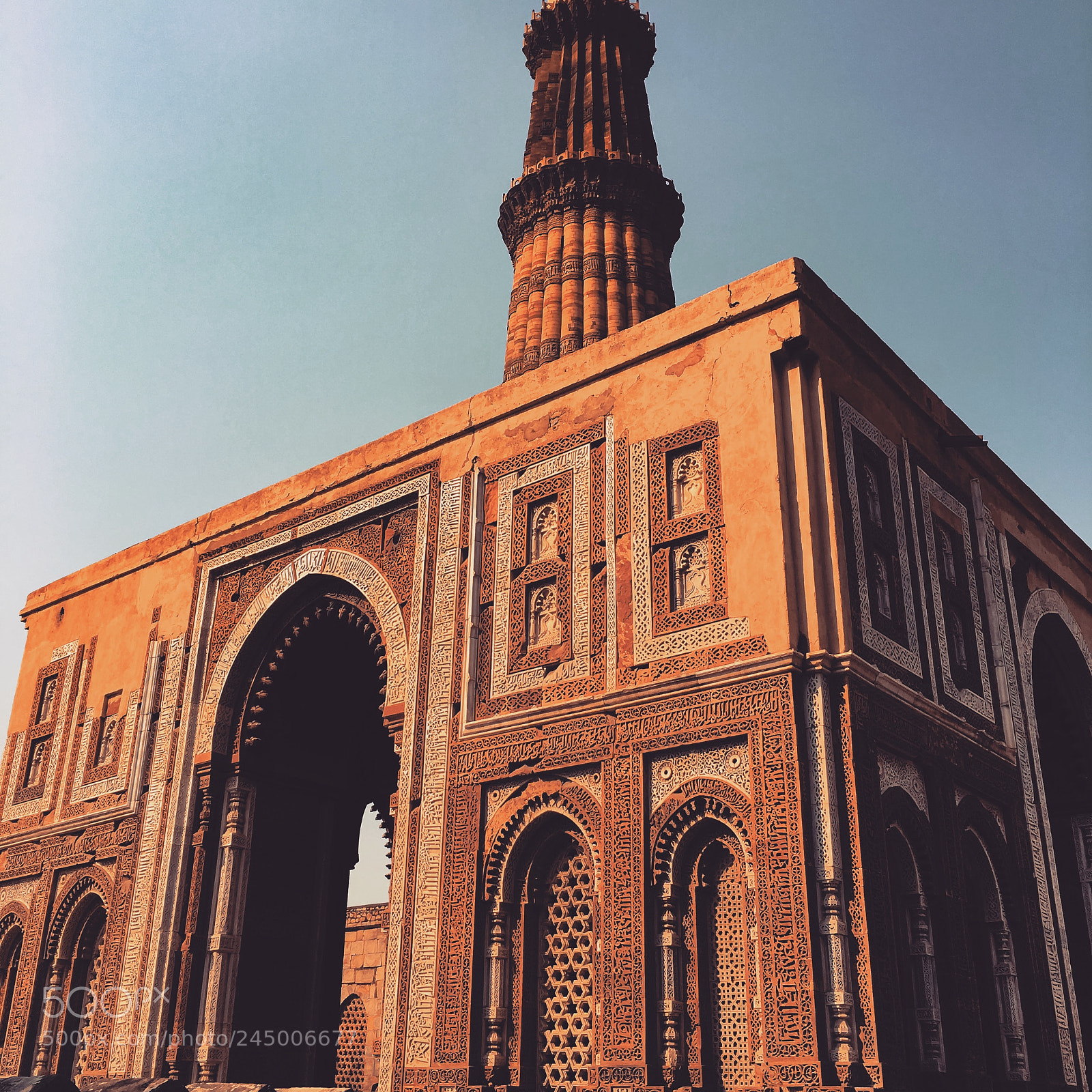 Apple iPhone 6s sample photo. Qutubminar new delhi photography