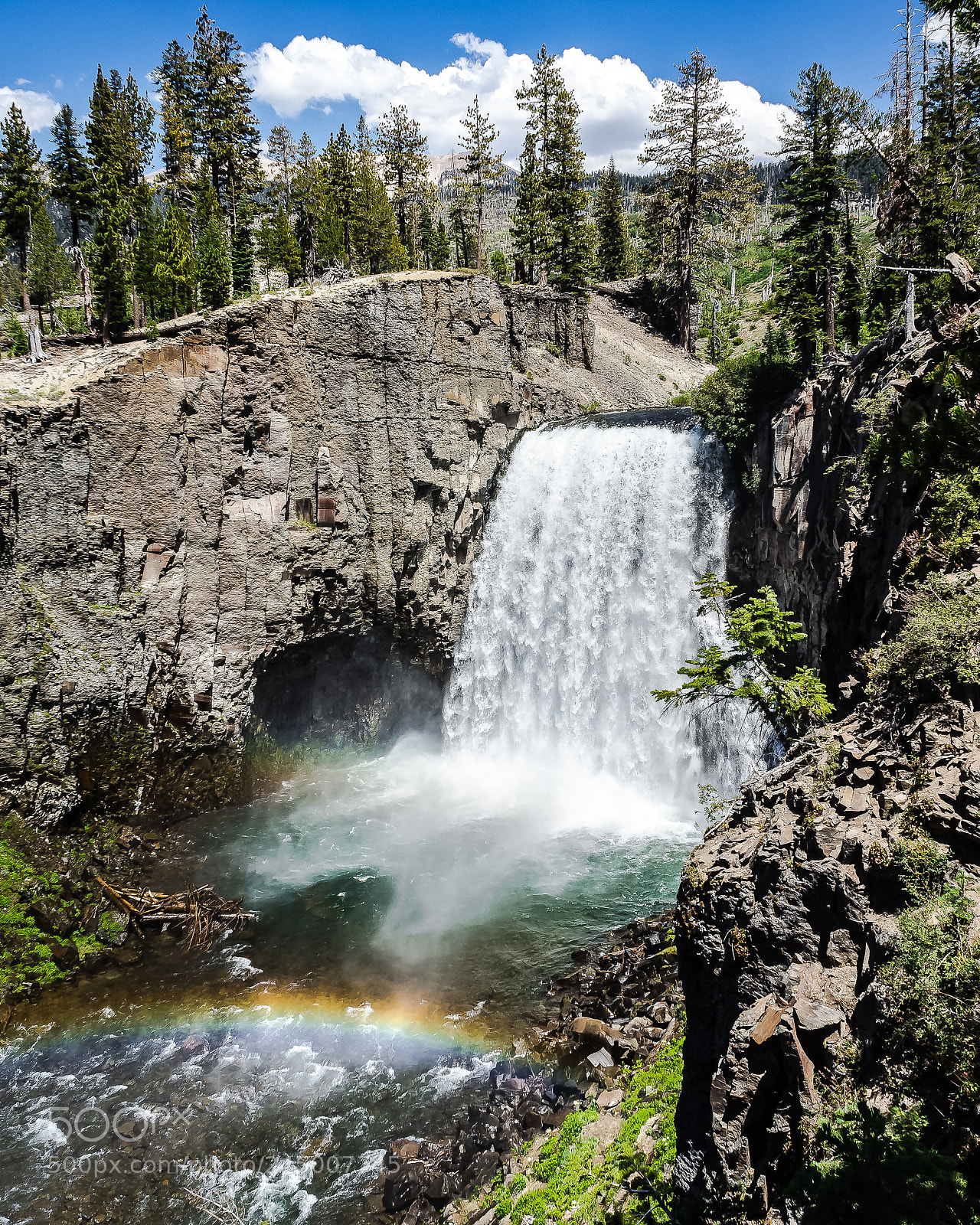 Sony a7R sample photo. Rainbow falls photography