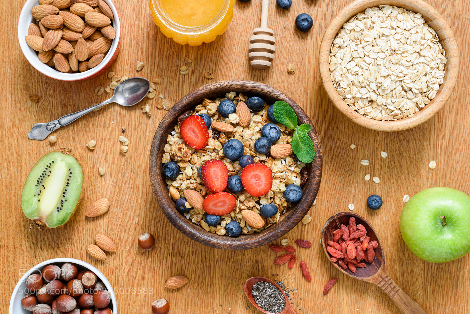 Nikon D810 sample photo. Healthy breakfast food on photography