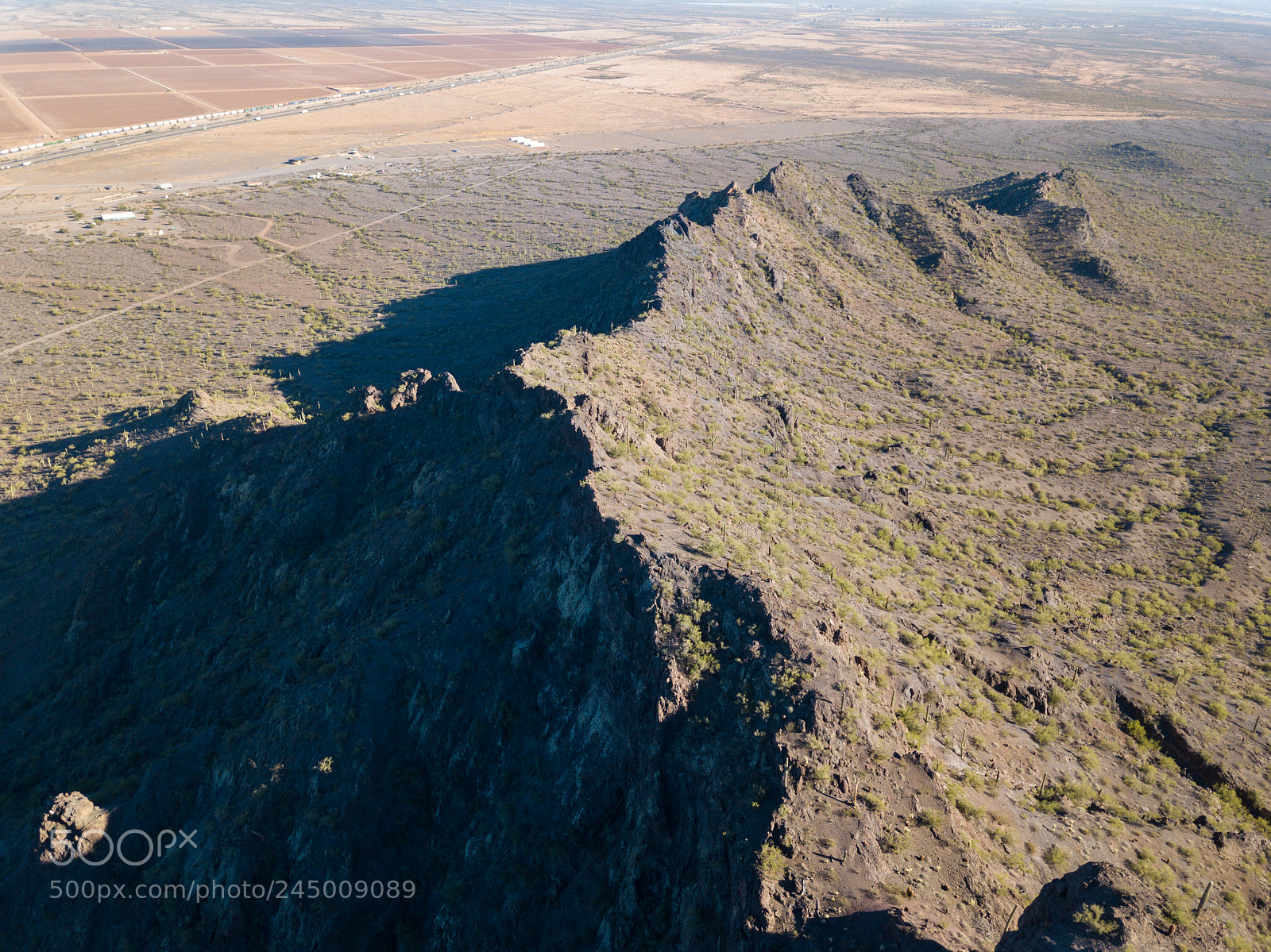 DJI FC220 sample photo. Picacho peak c photography