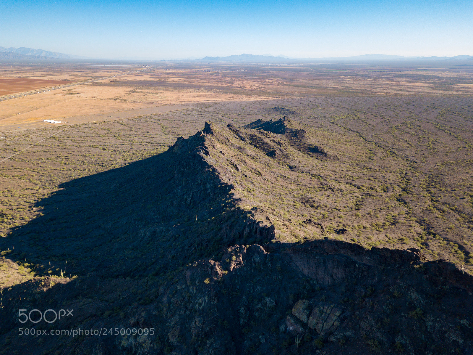 DJI FC220 sample photo. Picacho peak b photography