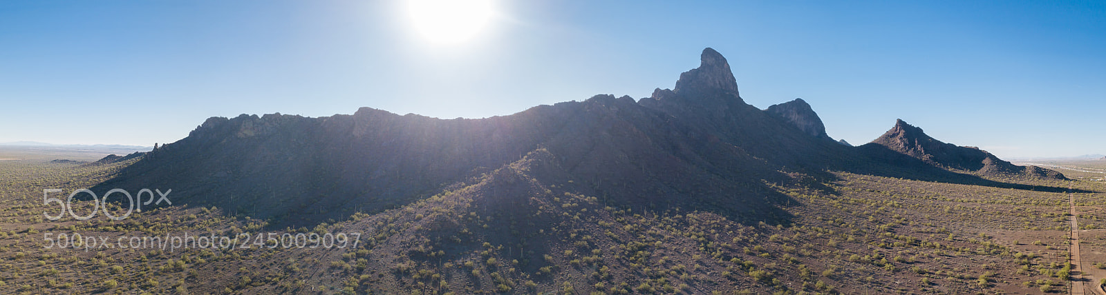 DJI FC220 sample photo. Picacho peak a photography