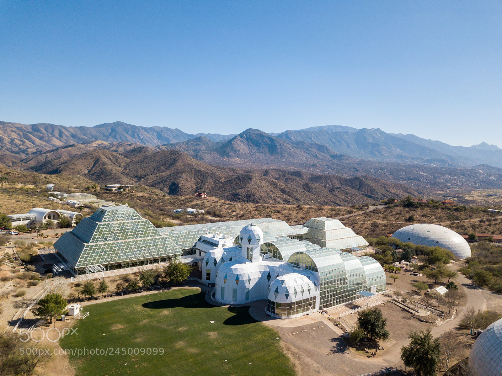 DJI FC220 sample photo. Biosphere 2b photography