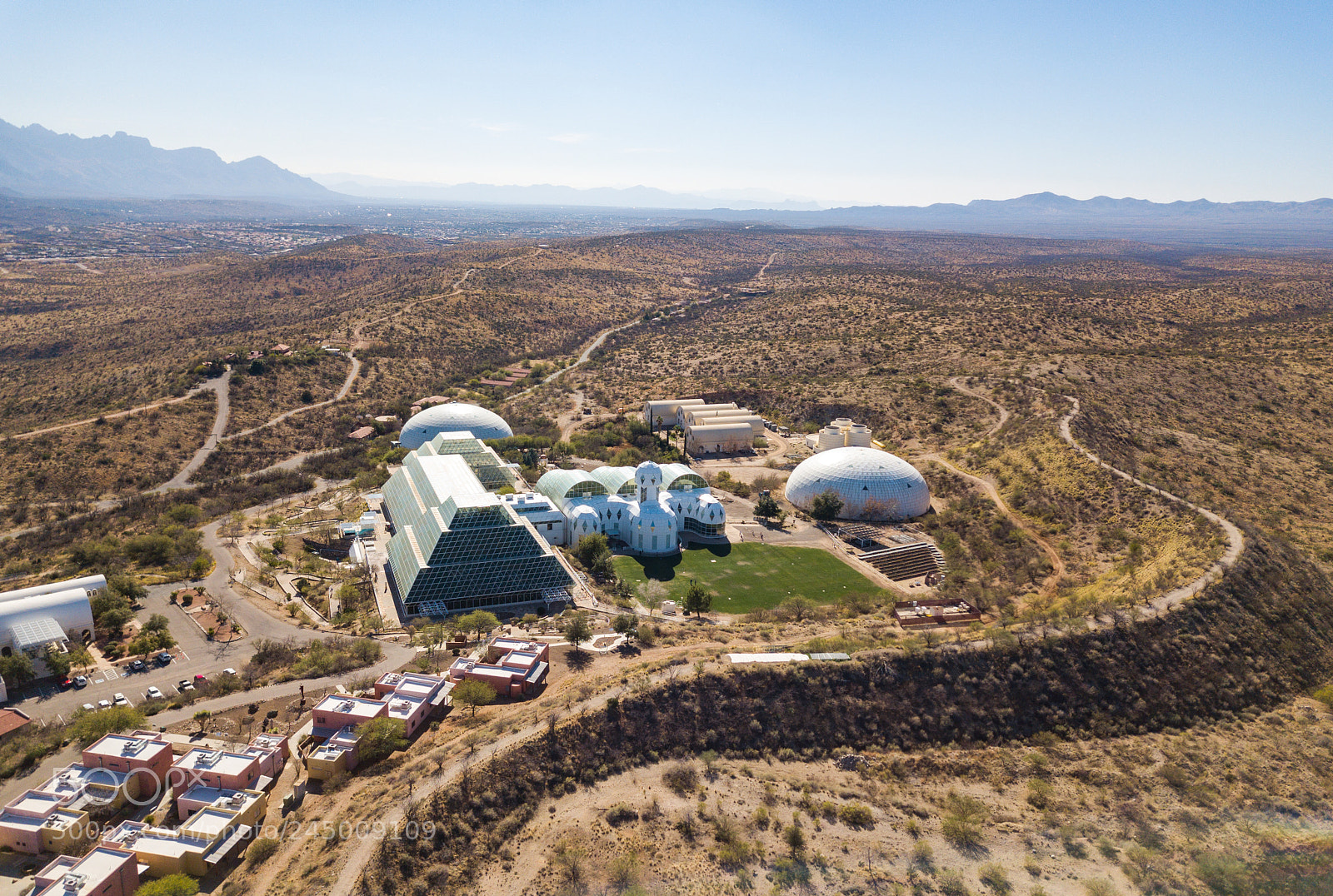 DJI FC220 sample photo. Biosphere 2a photography