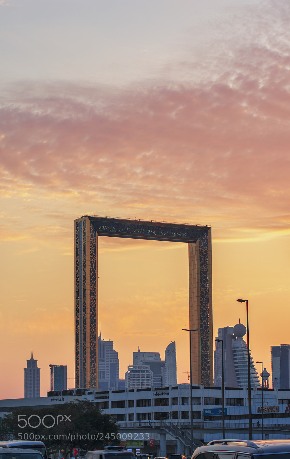 Nikon D3400 sample photo. Framing the dubai frame photography