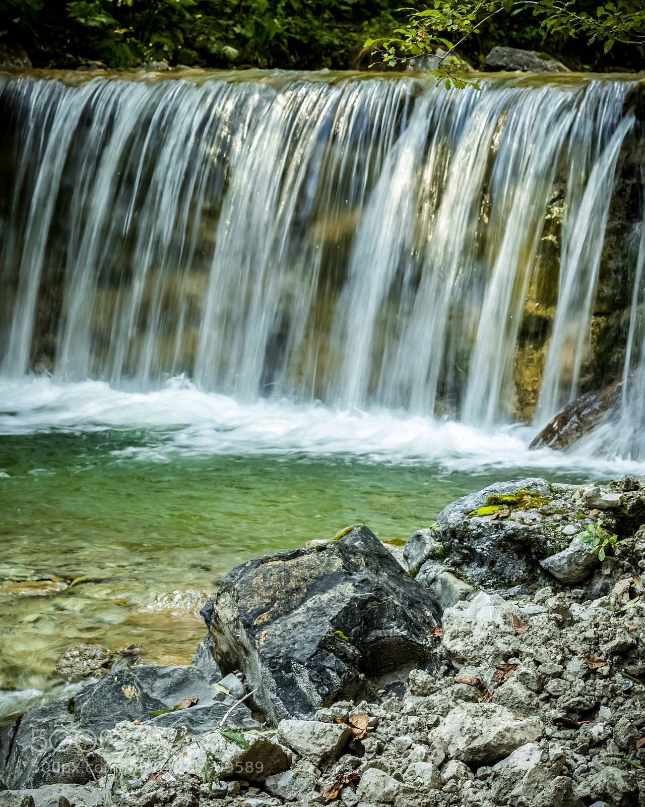 Canon EOS 7D Mark II sample photo. Waterfalls in garmisch photography