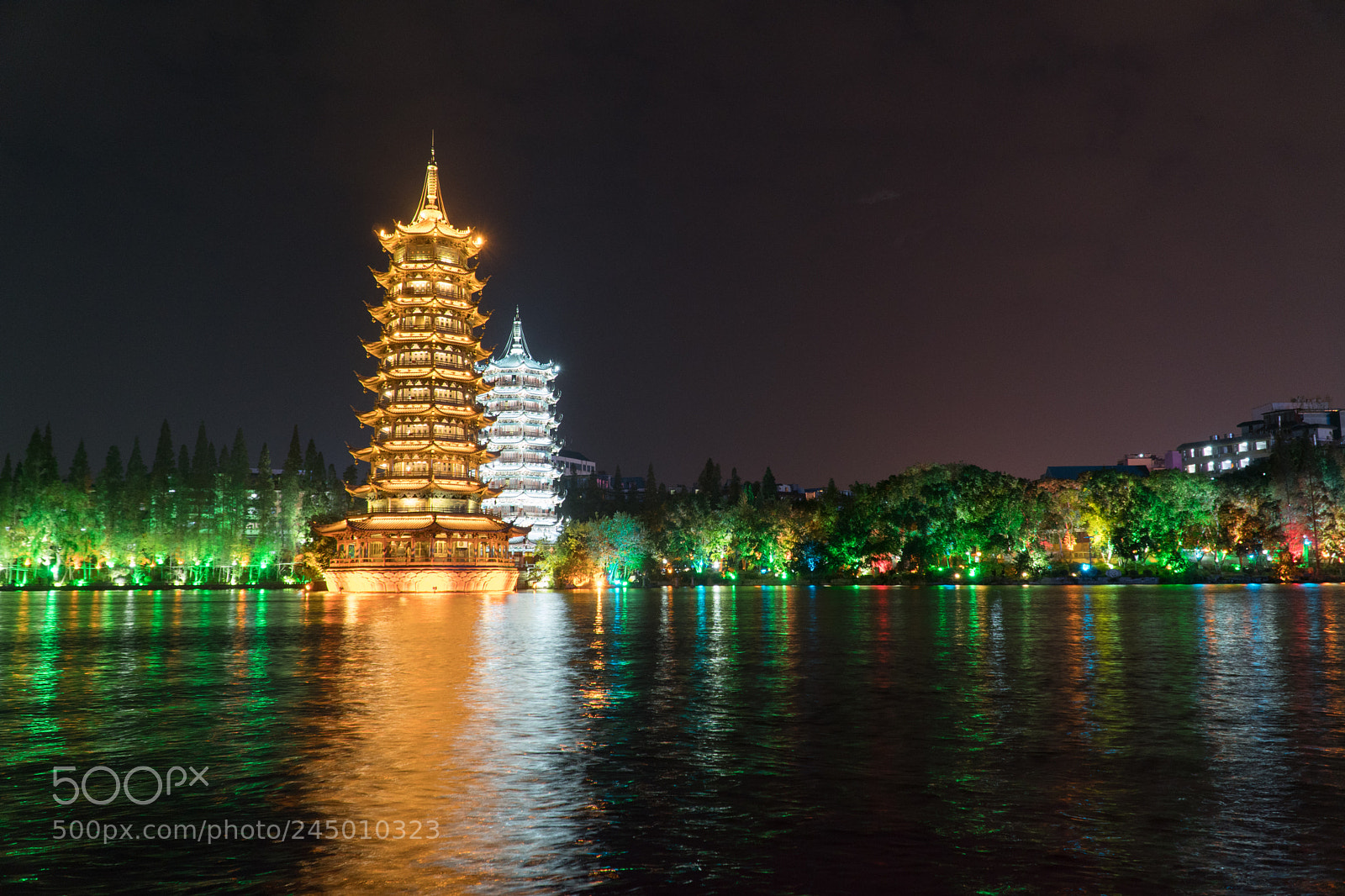 Sony a6300 sample photo. Sun and moon pagoda photography