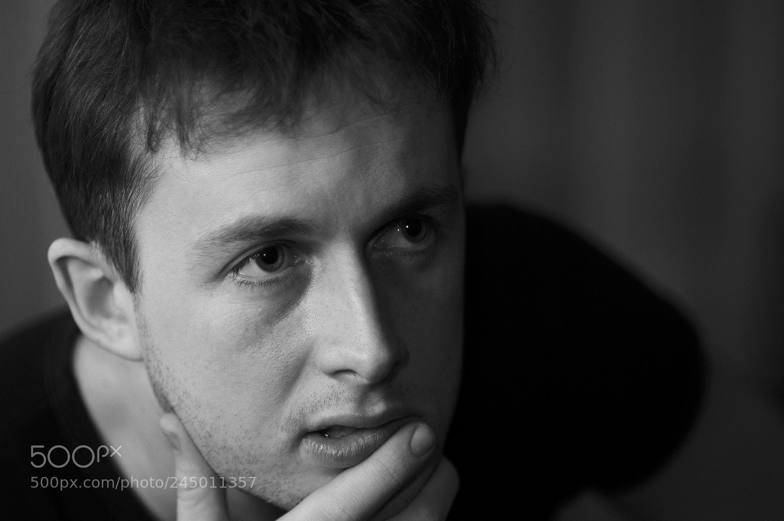 Nikon D90 sample photo. Portrait of the male photography