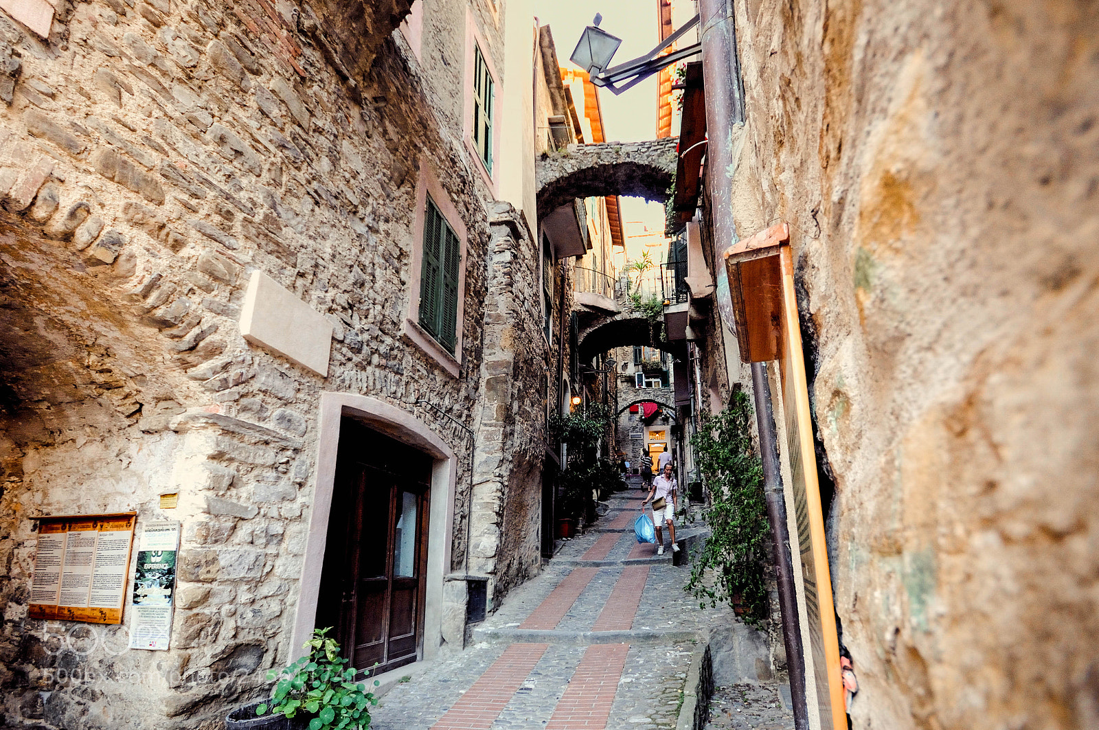 Nikon D300 sample photo. Carruggio a dolceacqua photography