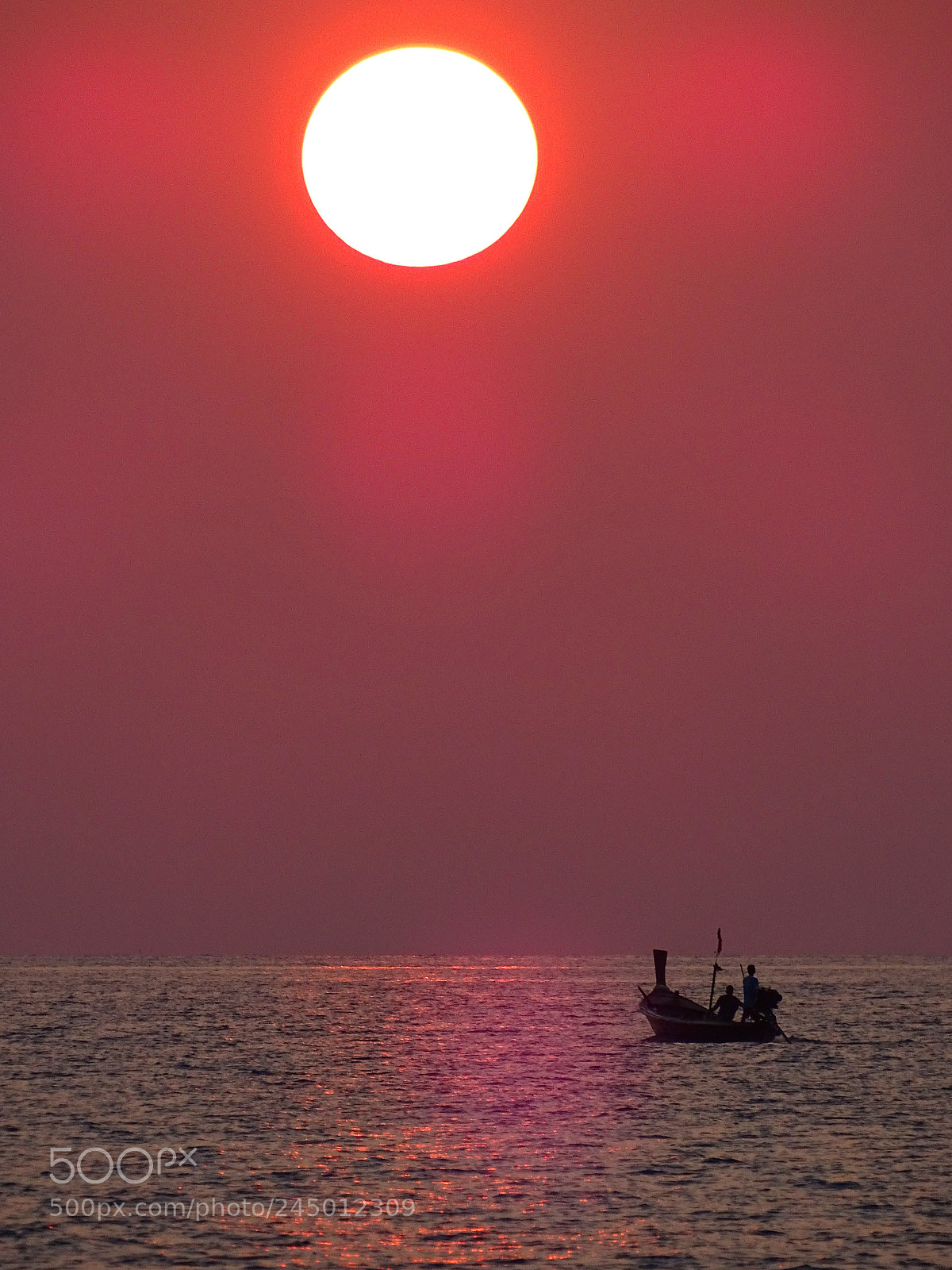 Sony Cyber-shot DSC-HX400V sample photo. Fisherman boat in the photography