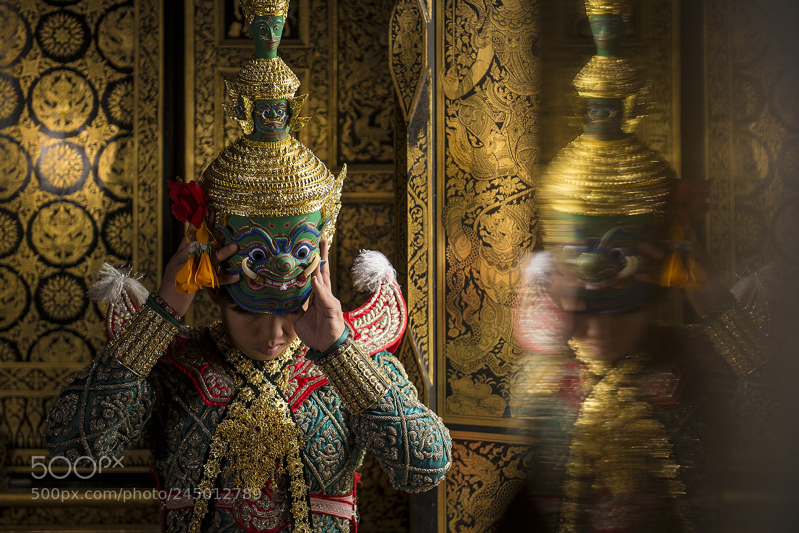 Nikon D610 sample photo. Khon thai,tosakan photography