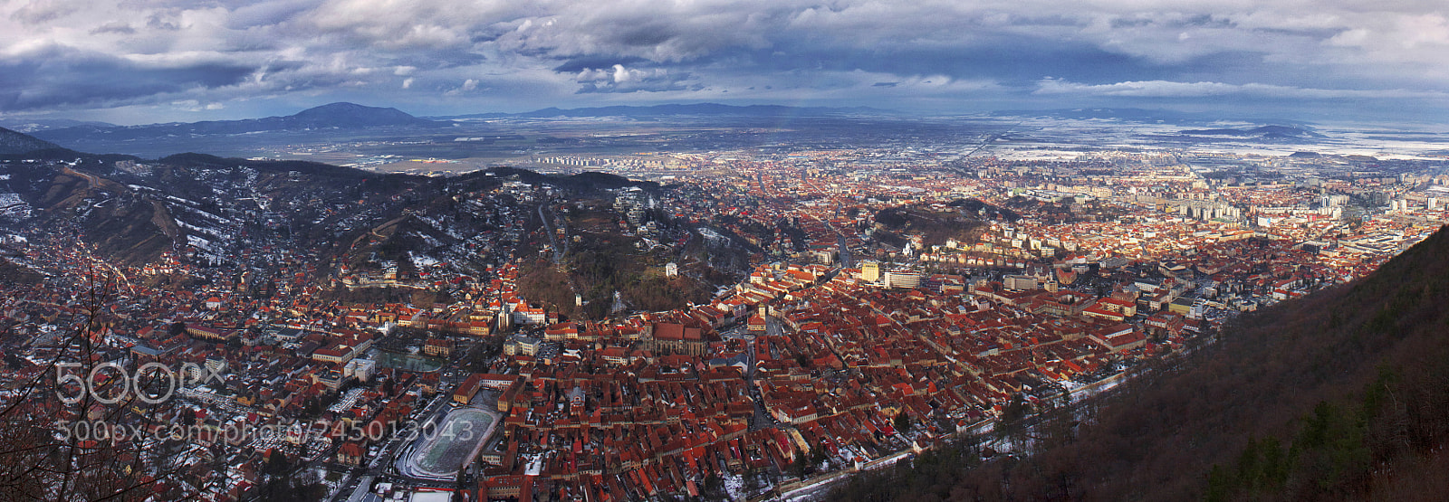 Canon EOS 1200D (EOS Rebel T5 / EOS Kiss X70 / EOS Hi) sample photo. Panorama brasov photography