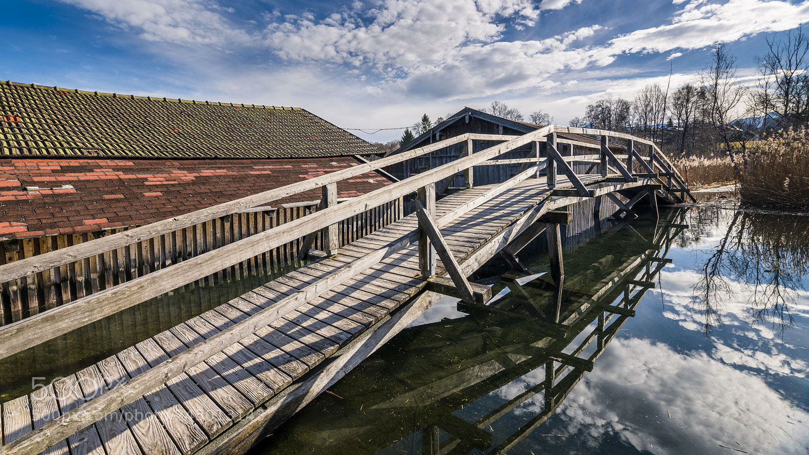 Sony a7R III sample photo. Boathouses at lake staffelsee photography