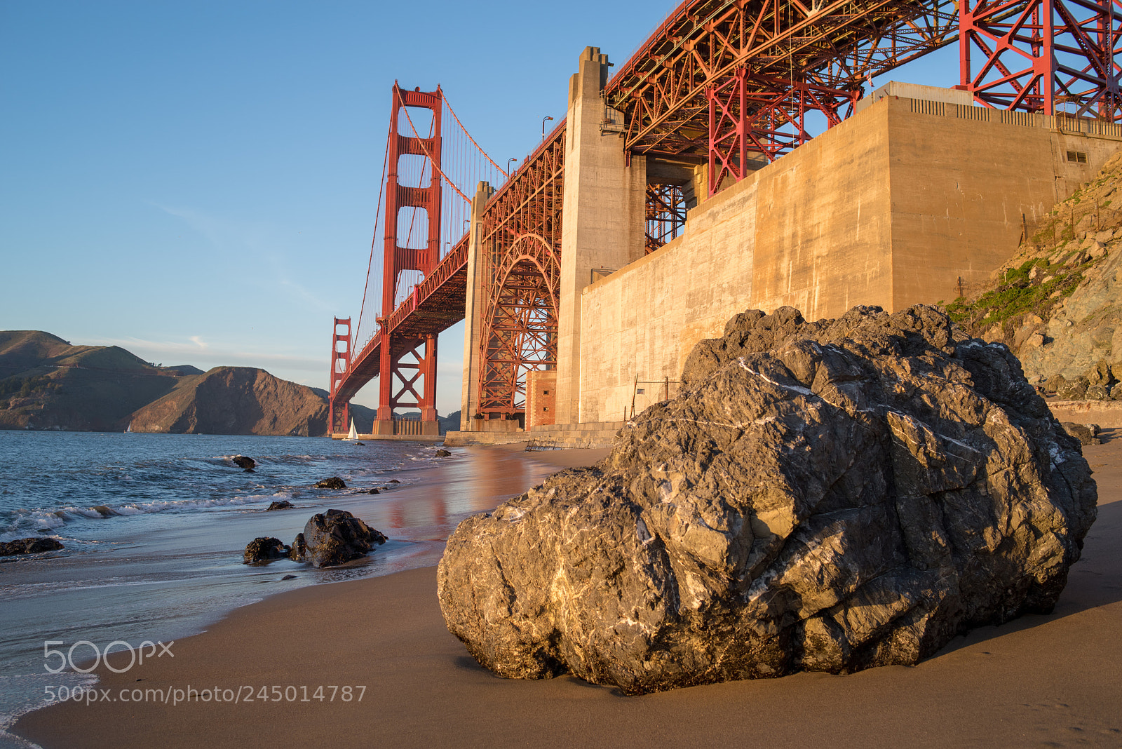 Pentax K-1 sample photo. Golden gate photography