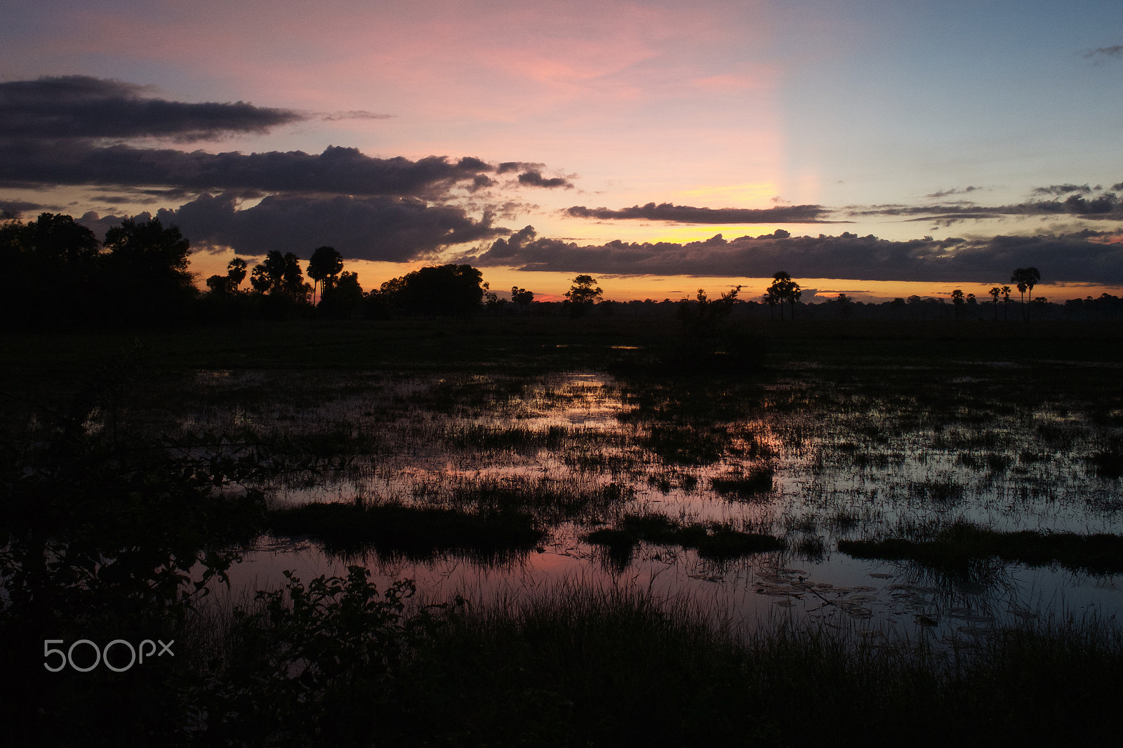 Panasonic Lumix DMC-GX85 (Lumix DMC-GX80 / Lumix DMC-GX7 Mark II) sample photo. Amazing sunset in sambor photography