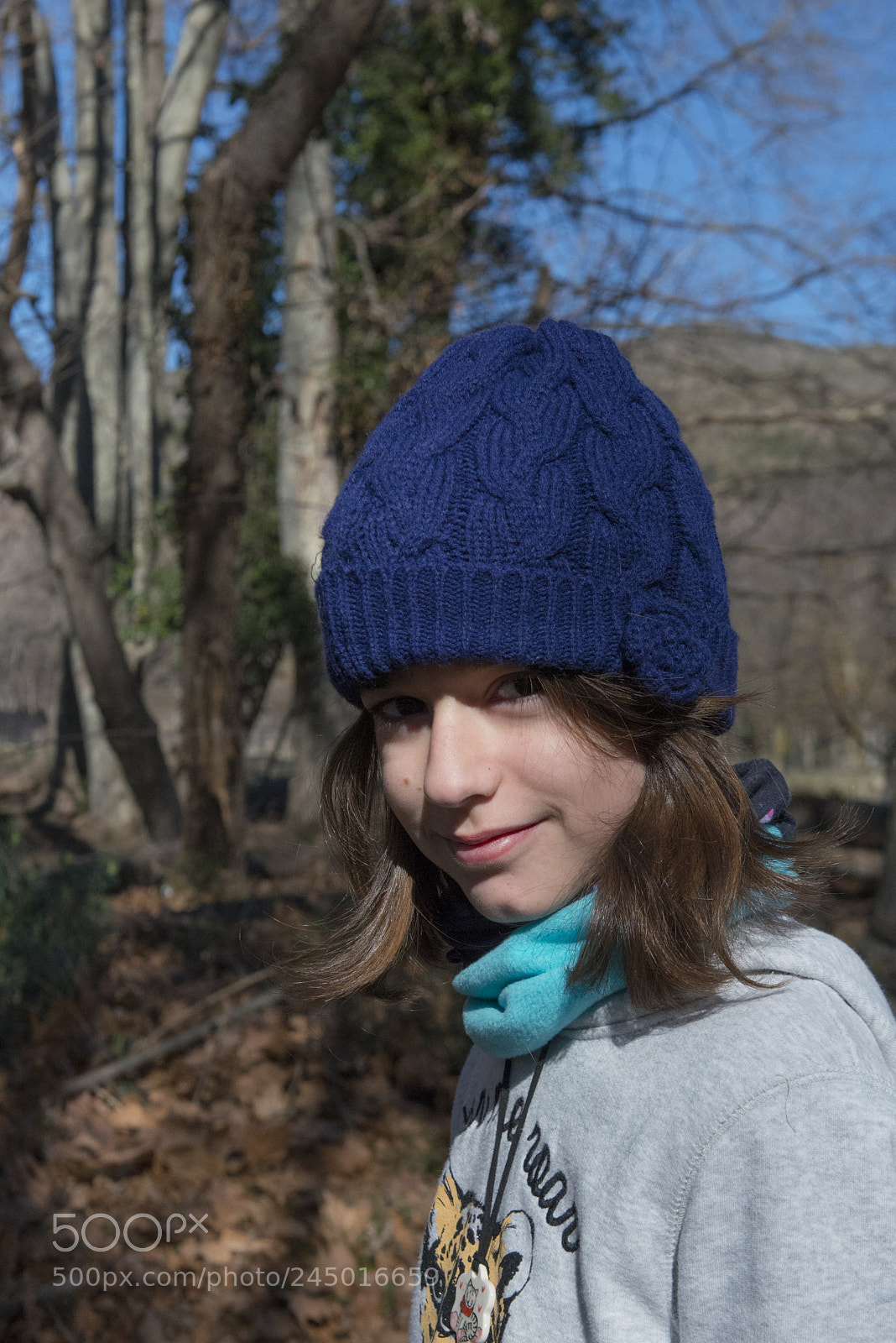 Nikon D800E sample photo. Invierno con laura photography