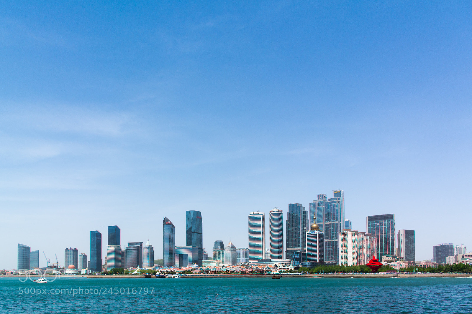 Nikon D7100 sample photo. Skyline of tsingtao photography