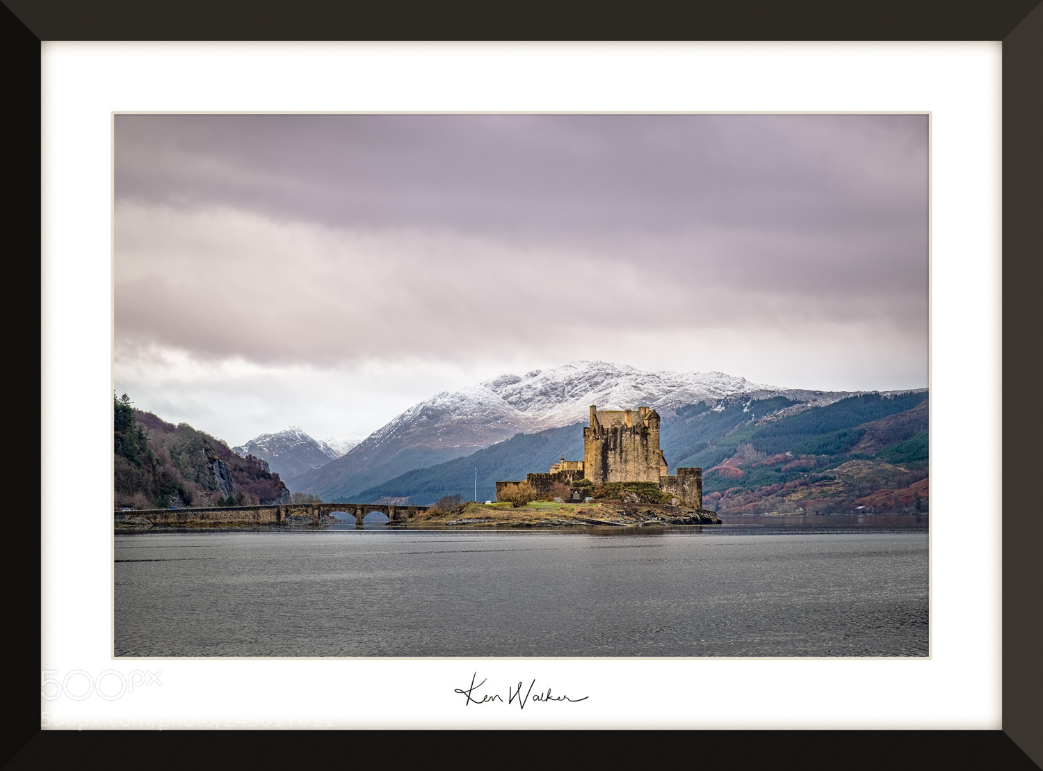 Fujifilm X-T1 sample photo. Eilean donan castle photography