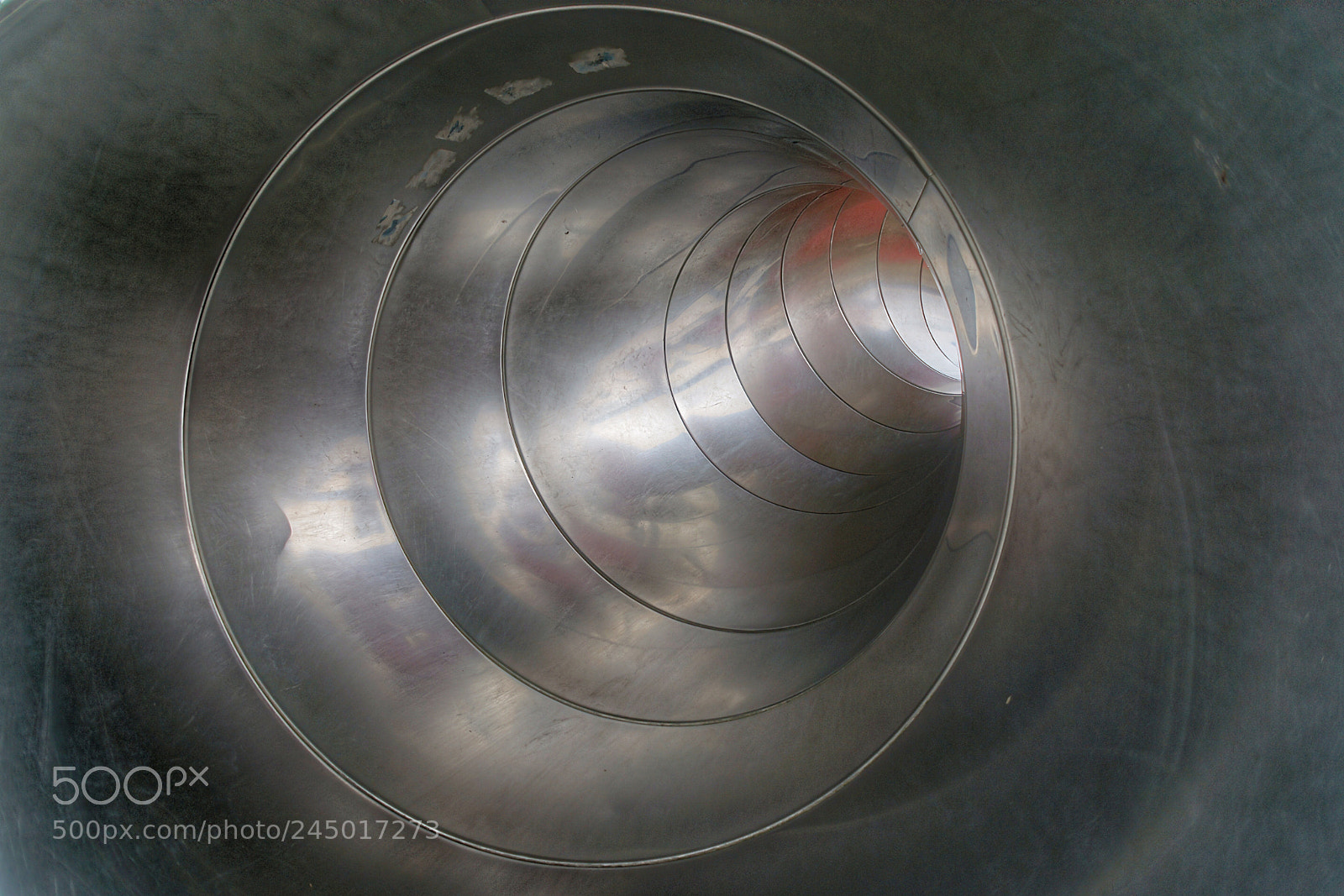 Sony a5100 sample photo. Playing in a metal photography