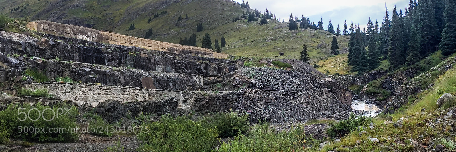 Apple iPhone 6 Plus sample photo. Smelter at animas forks photography