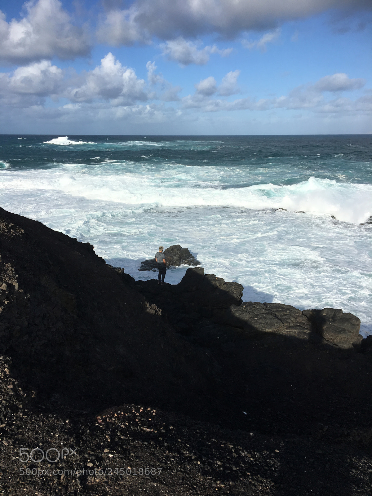 Apple iPhone 6s sample photo. Waves photography