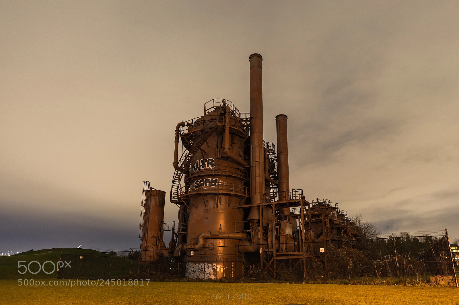 Sony a7 sample photo. Gas works, seattle photography