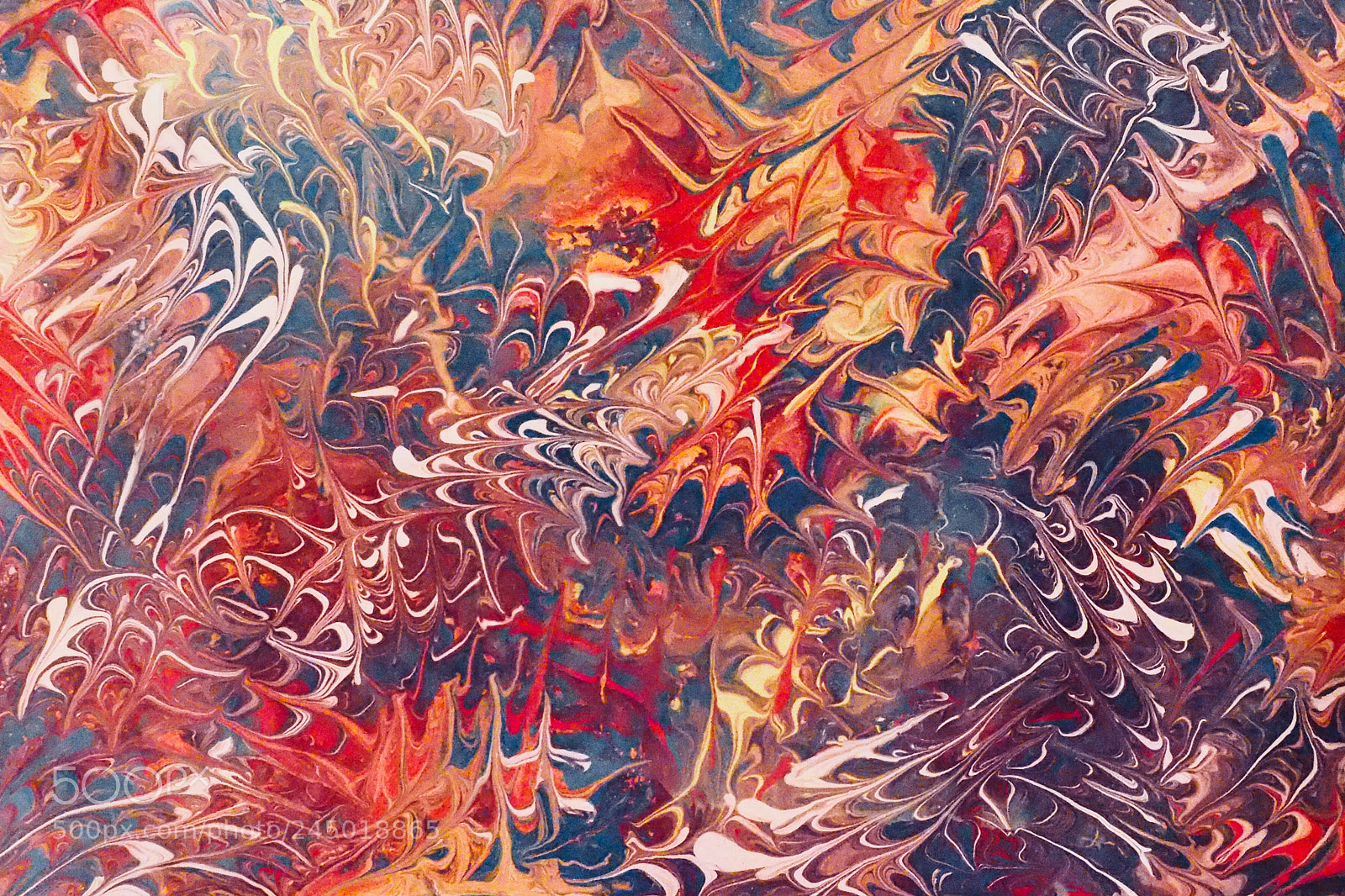 Olympus OM-D E-M1 sample photo. Fluid painting acrylics photography