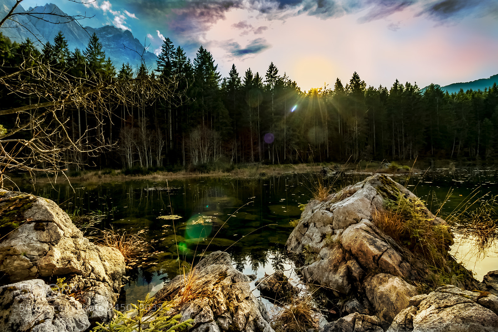 Canon EOS 7D Mark II sample photo. Eibsee sunshine photography