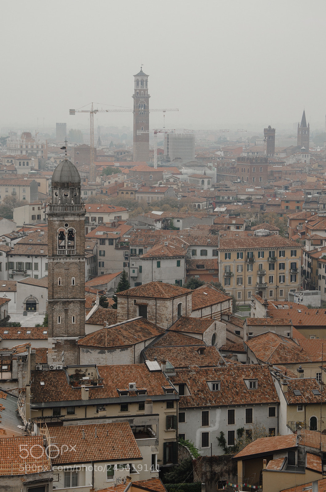 Nikon D5100 sample photo. The city of verona photography