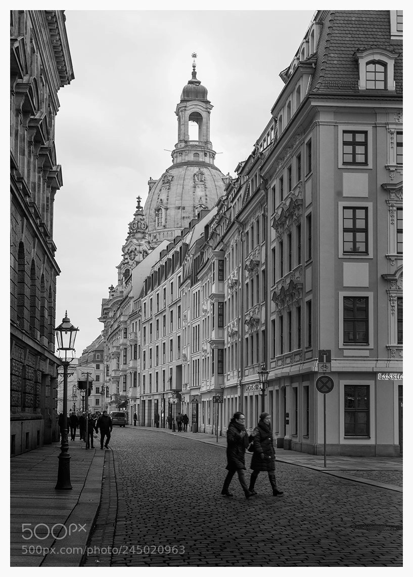 Nikon D700 sample photo. Dresden street view photography