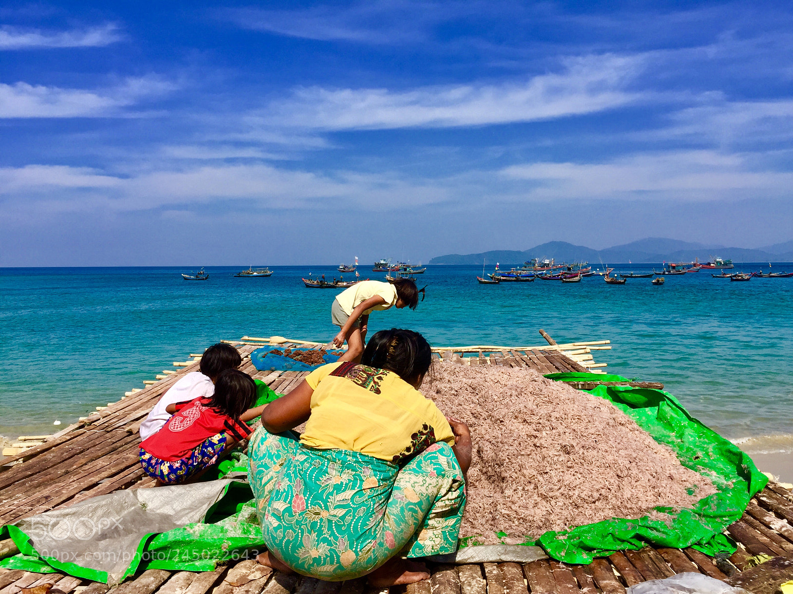 Apple iPhone 6 Plus sample photo. People who make fish photography