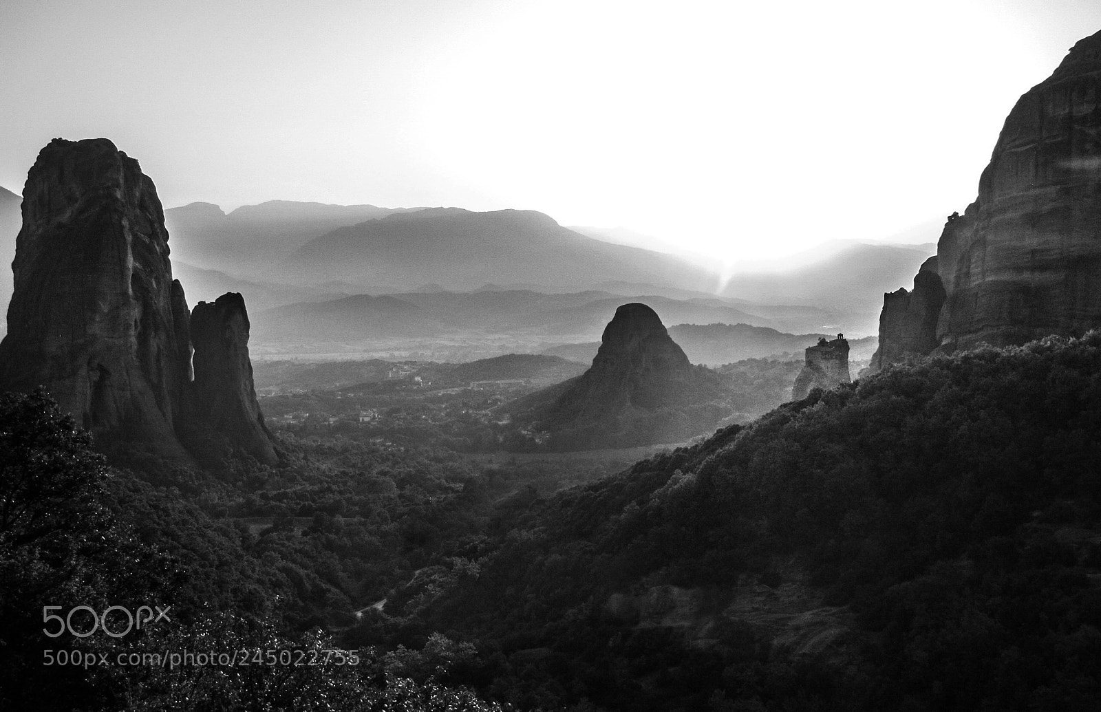 Canon PowerShot SX10 IS sample photo. Meteora photography