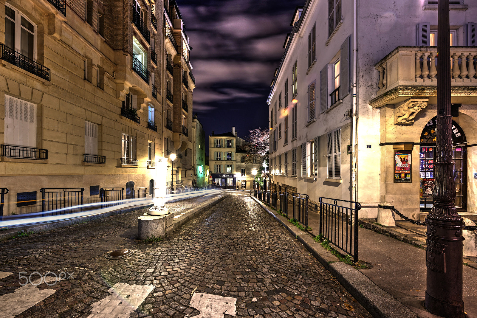 Nikon D810 sample photo. Rue girardon, montmartre photography