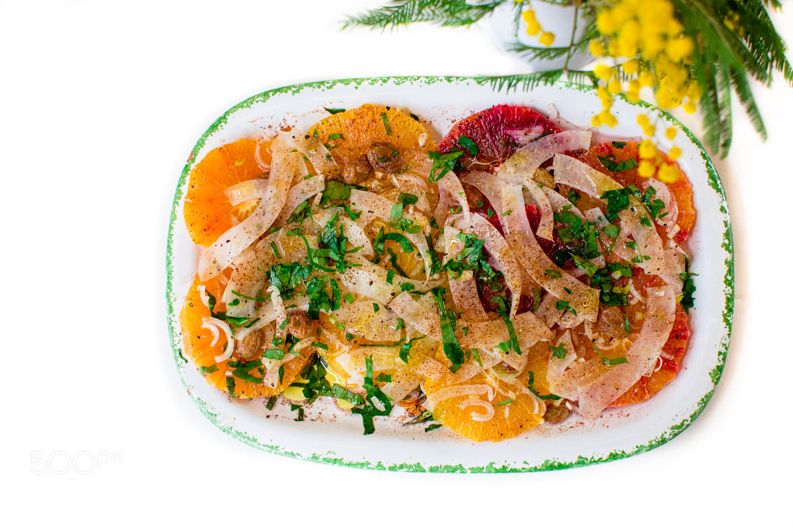 Nikon D7100 sample photo. Orange salad photography
