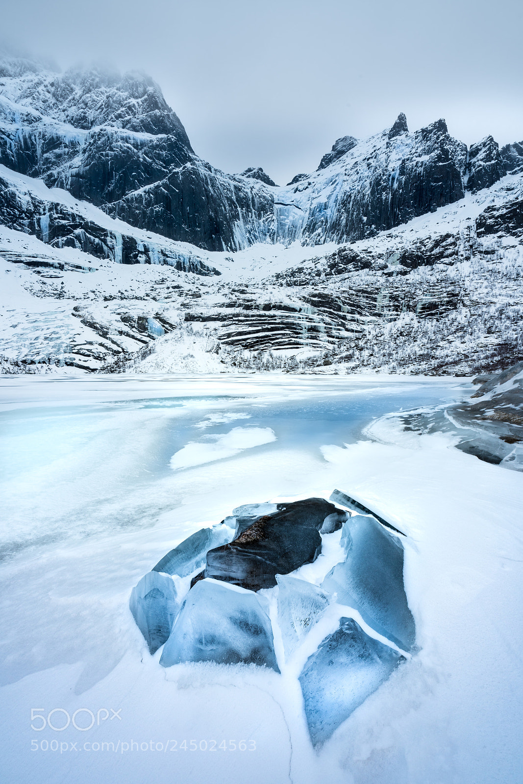 Sony a7R III sample photo. Ice world photography