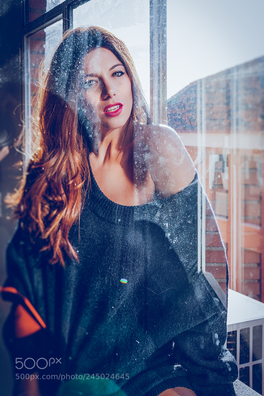 Sony a7R II sample photo. Through the window photography