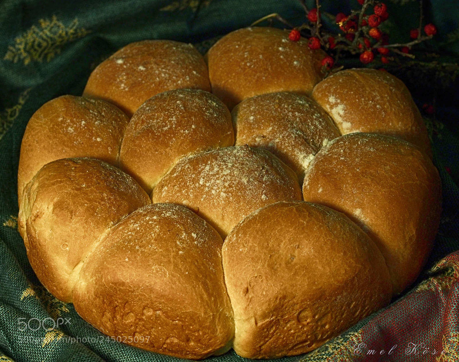 Olympus OM-D E-M5 sample photo. Homemade bread photography