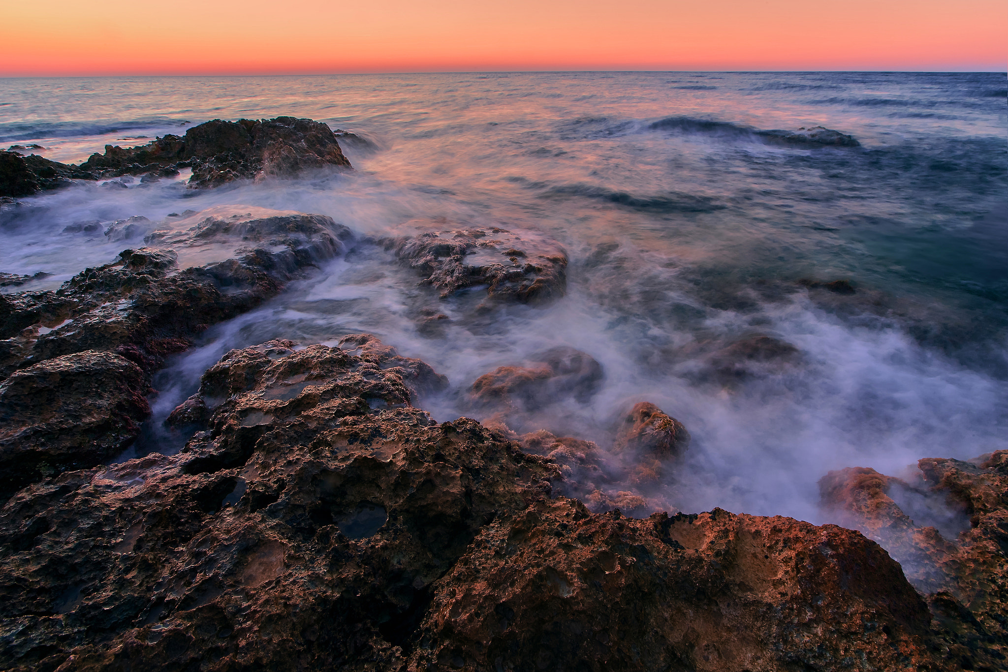 Canon EOS 6D + Sigma 15-30mm f/3.5-4.5 EX DG Aspherical sample photo. Sea sunrise photography