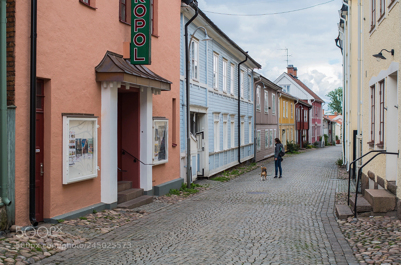 Pentax K-50 sample photo. Old houses of eksj photography