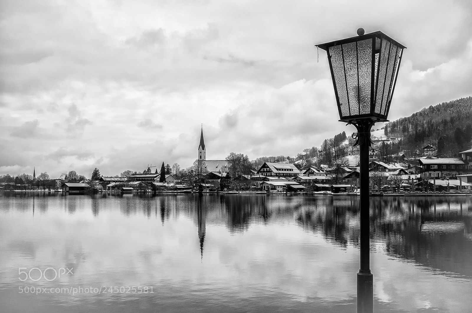 Fujifilm FinePix X100 sample photo. Schliersee lamp photography