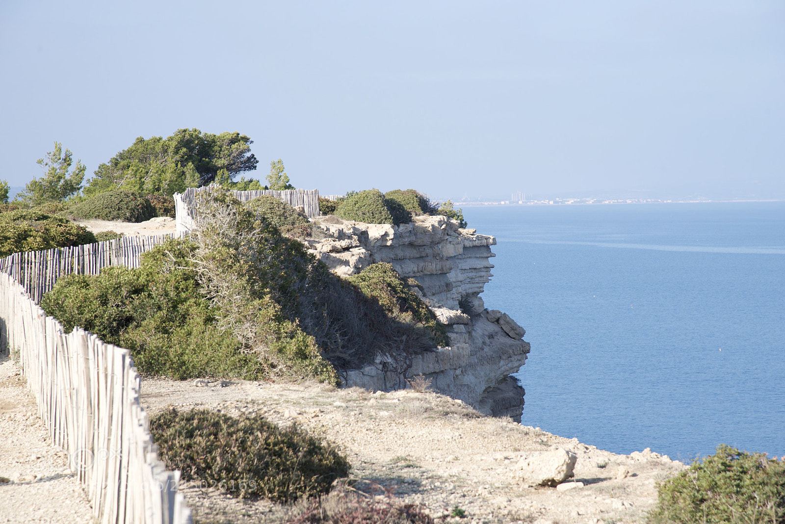 Nikon D610 sample photo. Falaise leucate la franqui photography