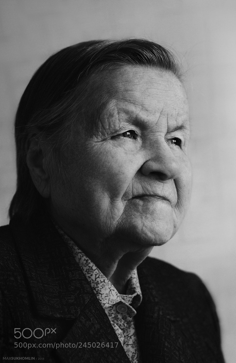 Nikon D600 sample photo. Grandmother's portrait photography