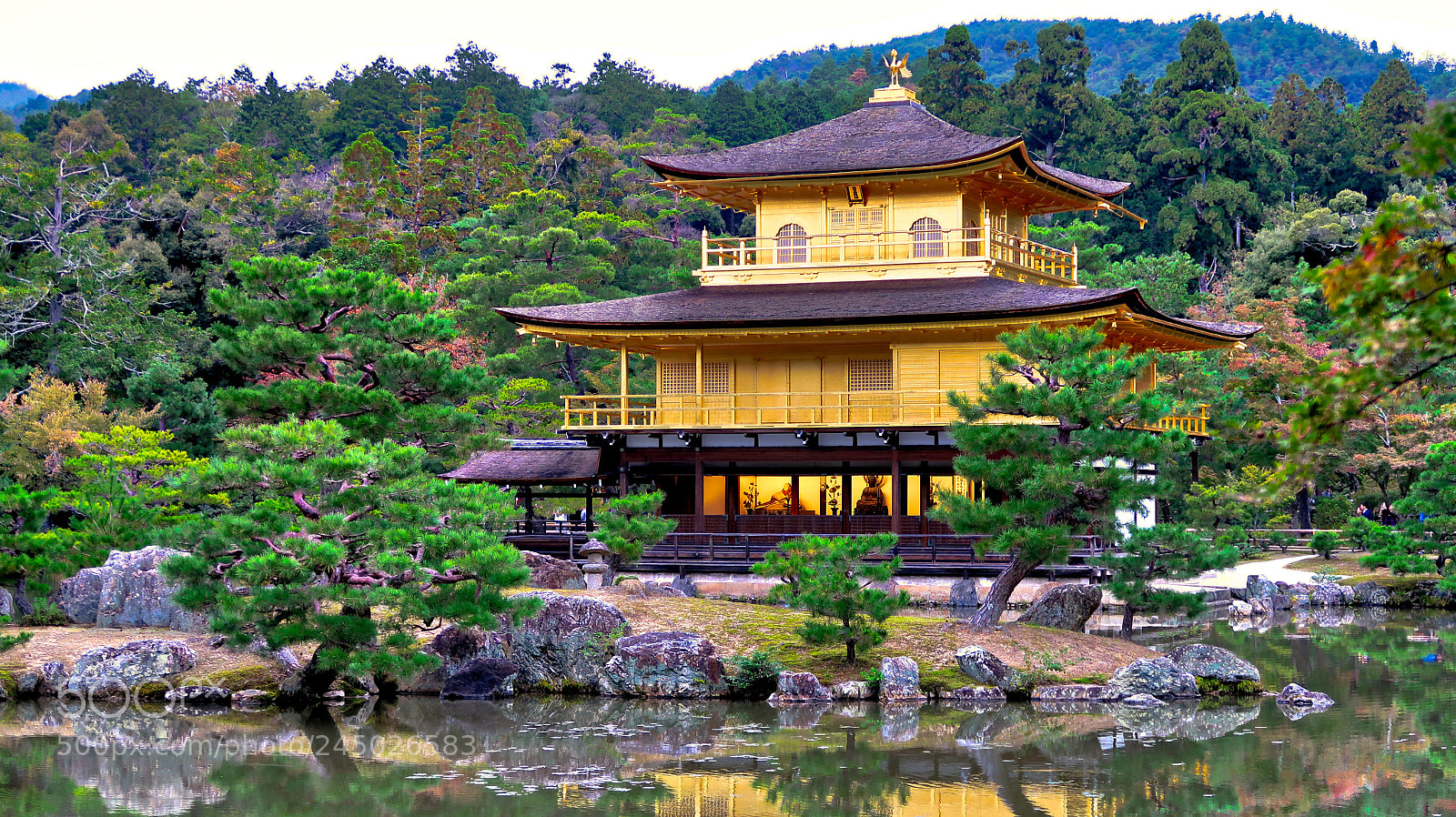Canon PowerShot G7 X Mark II sample photo. Golden pavilion, kyoto photography