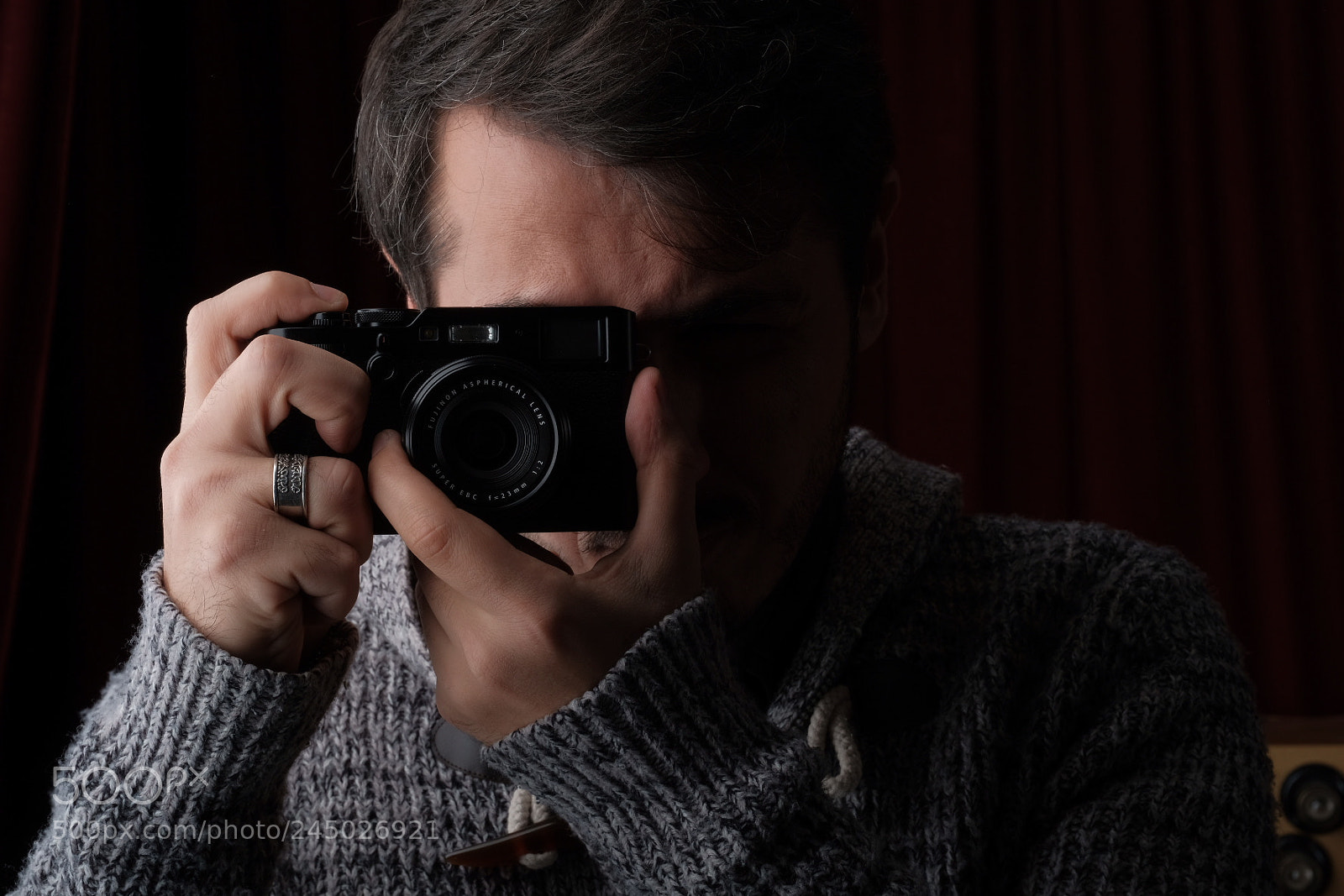 Fujifilm X-T2 sample photo. Selfie on fujifilm x100f photography