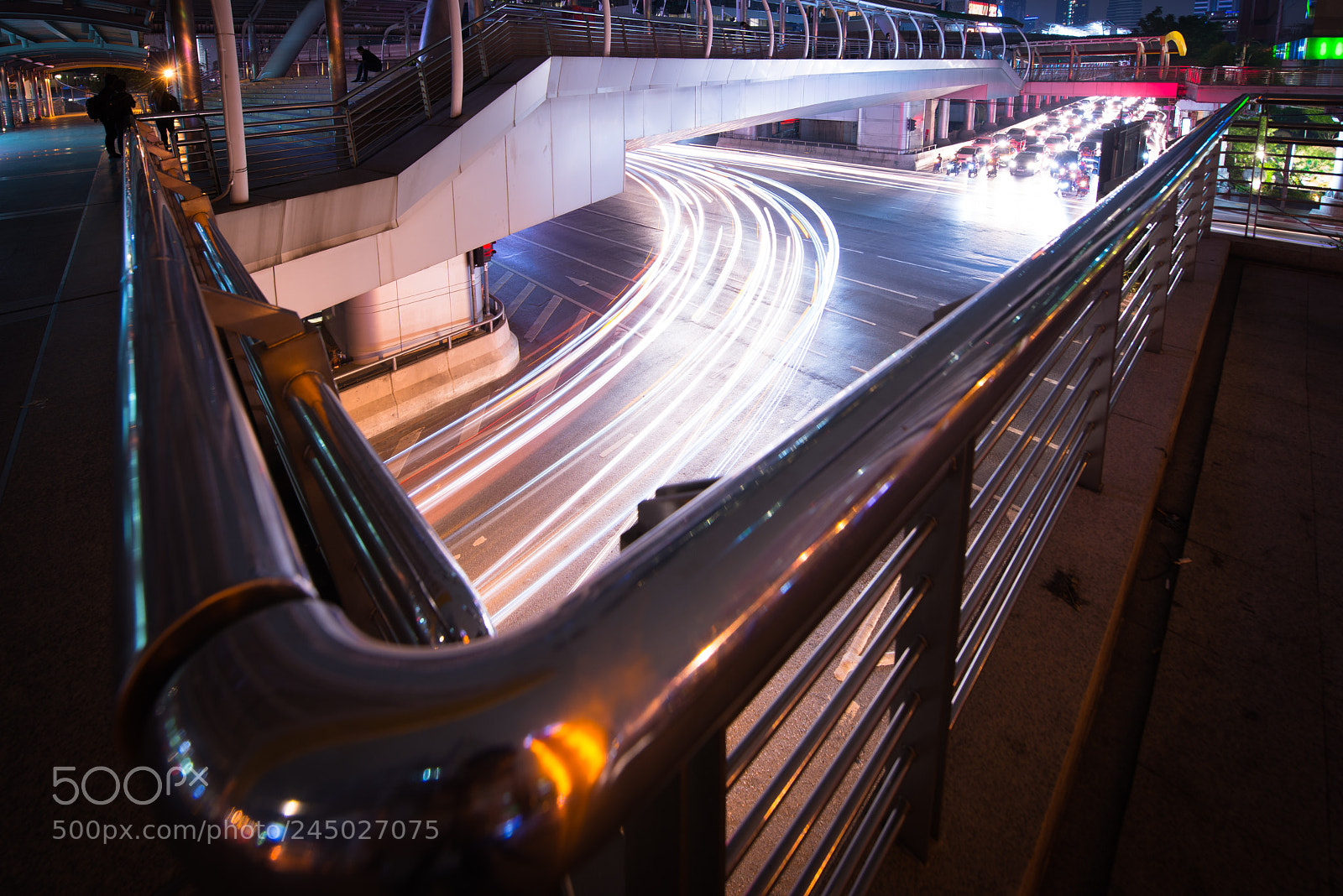 Nikon D800E sample photo. Light of the road. photography