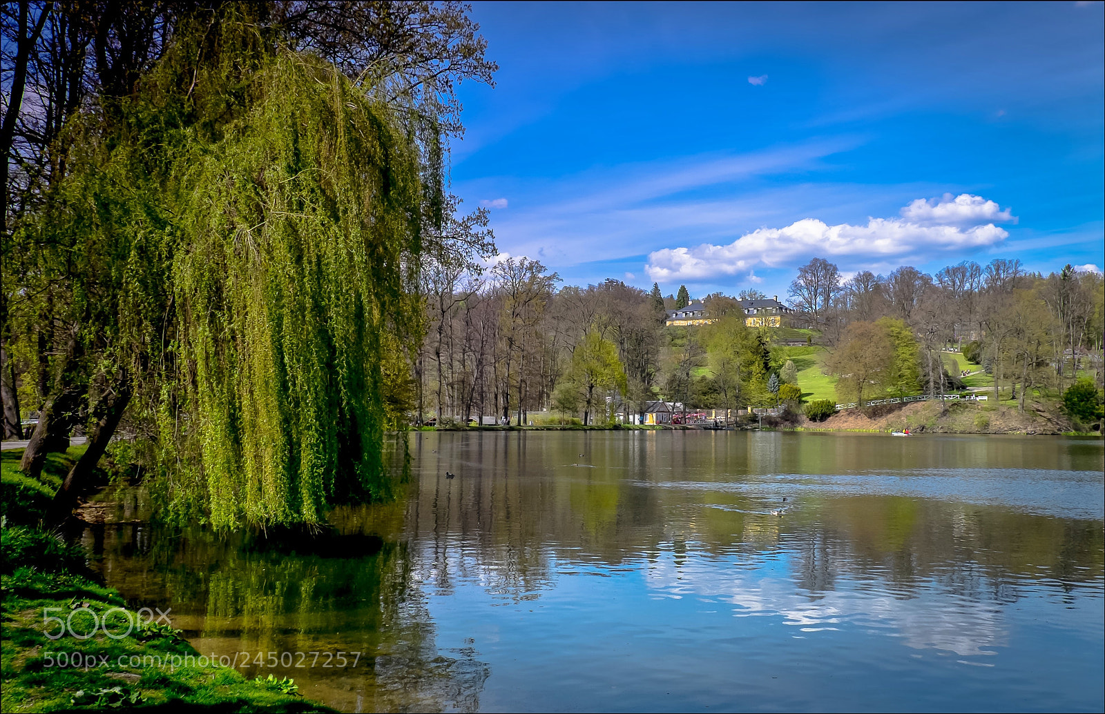 Fujifilm X-T1 sample photo. Lake and castle kozel photography