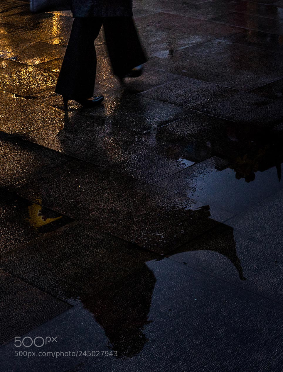 Sony a6300 sample photo. Step at wet photography